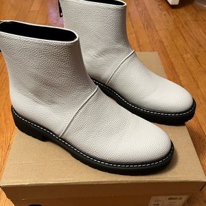 Matt & Nat White Mira Boots